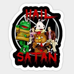 Hail Satan Sticker